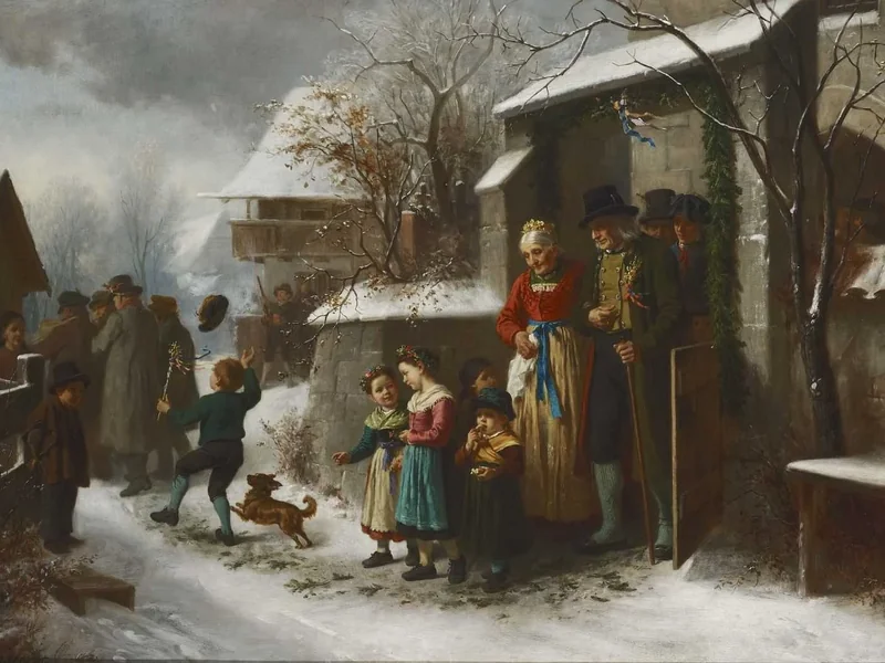 1825-Hermann Bethke - La coppia esultante